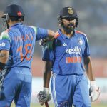 Kohli closes in on Rohit at the top of ODI batting rankings