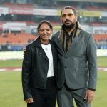 Harmanpreet Kaur, Yuvraj Singh stands inaugurated at New Chandigarh Stadium